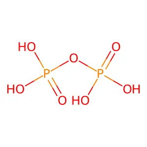 焦磷酸 structure