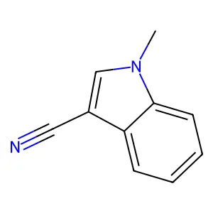 1-Methyl-1H-indole-3-carbonitrile structure