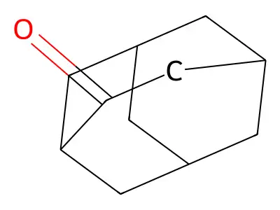(1S,8R)-tricyclo[4.3.1.13,8]undecan-4-one structure