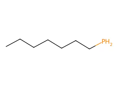 Heptylphosphine structure