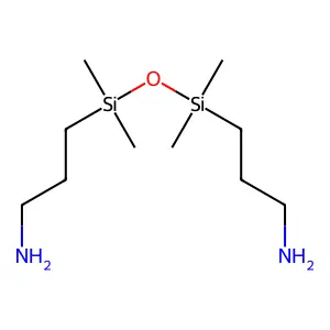 3,3'-(1,1,3,3-Tetramethyldisiloxane-1,3-diyl)bispropylamine structure