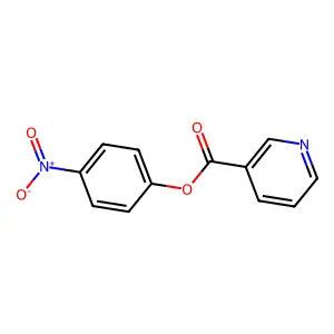 4-Nitrophenyl nicotinate structure