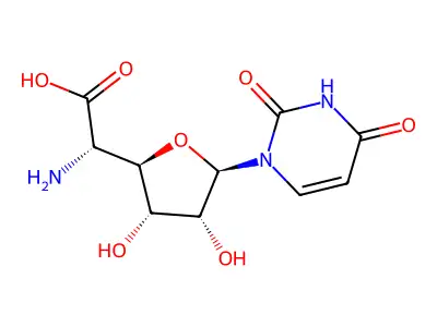 Uracil Polyoxin C(UPOC) structure