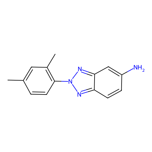 2-(2,4-二甲基苯基)-5-苯并三唑胺 structure