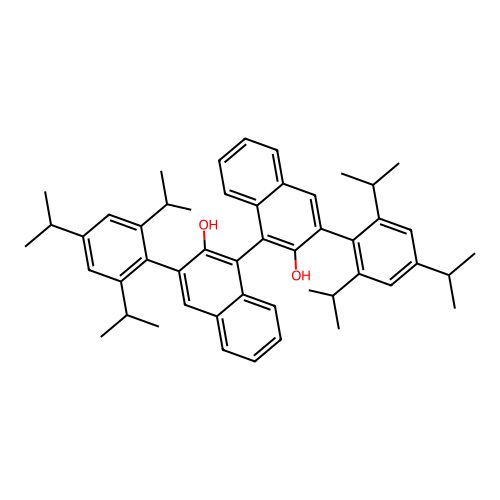(S)-3,3'-Bis(2,4,6-triisopropylphenyl)-[1,1'-binaphthalene]-2,2'-diol structure