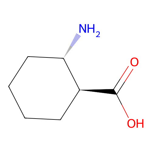 (1S,2S)-2-Aminocyclohexanecarboxylic Acid structure