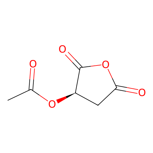 (+)-O-Acetyl-D-malic Anhydride structure