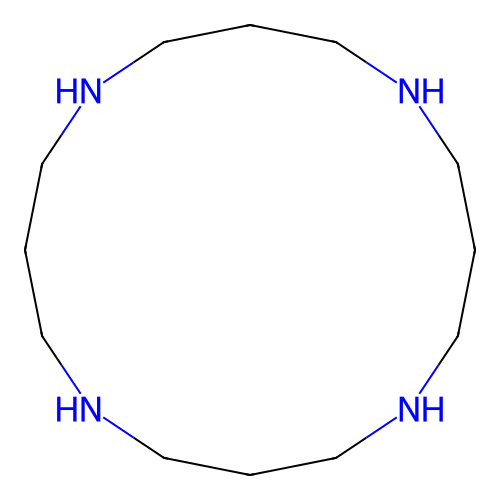 1,5,9,13-Tetraazacyclohexadecane structure
