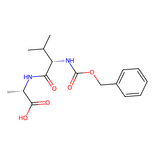 N-((Phenylmethoxy)carbonyl)-L-valyl-L-alanine structure