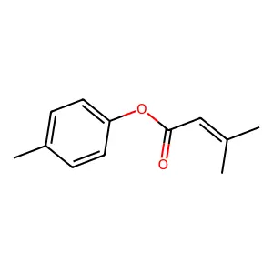 4-Methylphenyl 3-methyl-2-butenoate structure