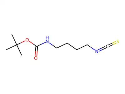 tert-Butyl N-(4-isothiocyanatobutyl)carbamate structure