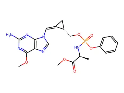 Prodrug of 2-amino-6-methoxypurine analogue structure