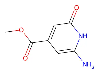 Methyl 2-amino-6-oxo-1H-pyridine-4-carboxylate structure