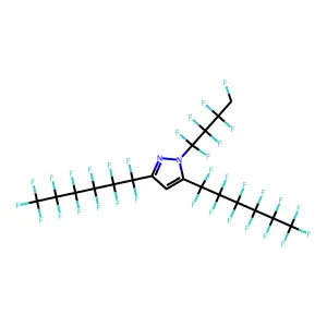 C19HF33N2O structure