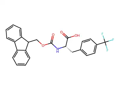 Fmoc-D-Phe(4-CF3)-OH structure