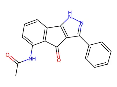 Indenopyrazole 5a structure
