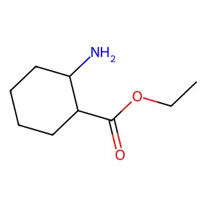 ethyl (1S,2S)-2-aminocyclohexane-1-carboxylate structure