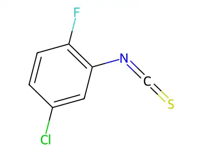 4-Chloro-1-fluoro-2-isothiocyanatobenzene structure