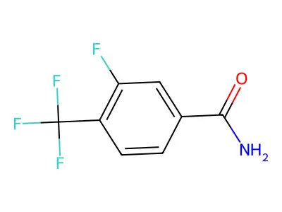 3-Fluoro-4-(trifluoromethyl)benzamide structure