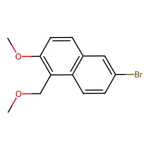 6-Bromo-2-methoxy-1-(methoxymethyl)naphthalene structure