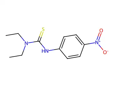1,1-Diethyl-3-(4-nitrophenyl)thiourea structure