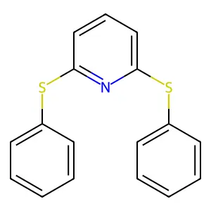 2,6-Bis(phenylsulfanyl)pyridine structure