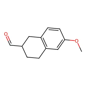 6-Methoxy-1,2,3,4-tetrahydronaphthalene-2-carbaldehyde structure