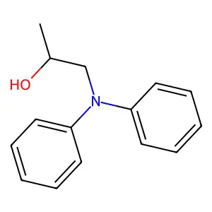 2-Propanol, 1-diphenylamino- structure