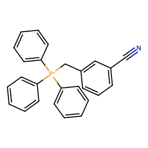 3-((Triphenylphosphoranyl)methyl)benzonitrile structure