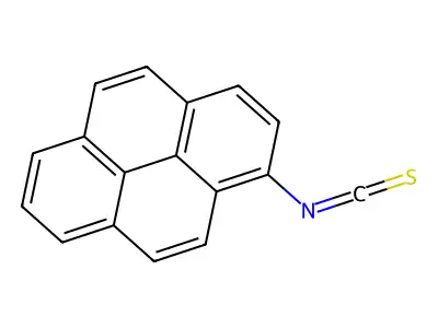 1-Pyreneisothiocyanate structure