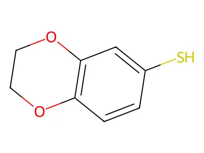 2,3-Dihydro-1,4-benzodioxine-6-thiol structure
