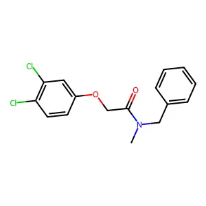 N-benzyl-2-(3,4-dichlorophenoxy)-N-methylacetamide structure