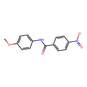 N-(4-methoxyphenyl)-4-nitrobenzamide structure