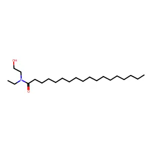 N-乙基-N-(2-羟乙基)硬脂酰胺 structure
