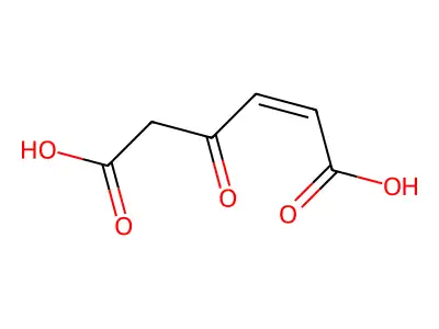 马来酰乙酸 structure
