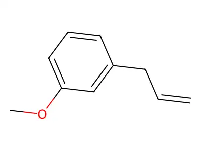 1-Methoxy-3-(2-propen-1-yl)benzene structure