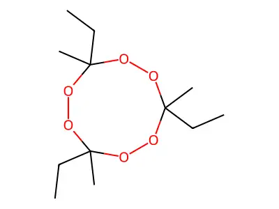 3,6,9-Triethyl-3,6,9-trimethyl-1,2,4,5,7,8-hexoxonane structure