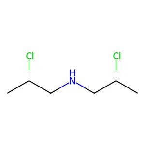 2-Chloro-N-(2-chloropropyl)-1-propanamine structure