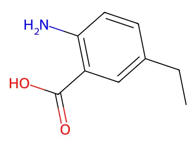 2-Amino-5-ethylbenzoic acid structure