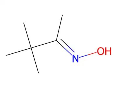 (NZ)-N-(3,3-dimethylbutan-2-ylidene)hydroxylamine structure