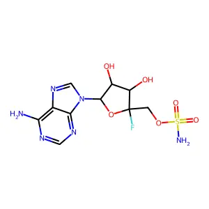 核杀菌素 structure