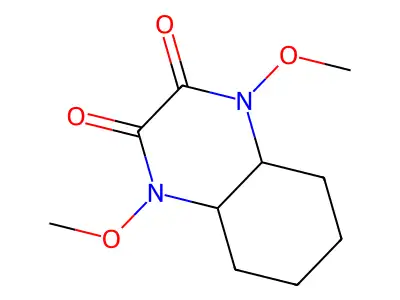 1,4-Dimethoxyoctahydroquinoxaline-2,3-dione structure