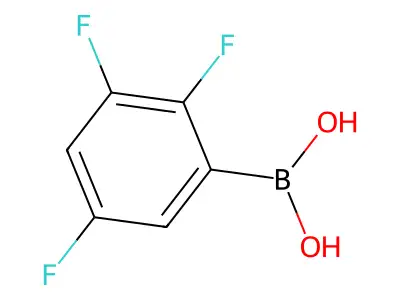 2,4,5-Trifluorophenylboronic acid structure
