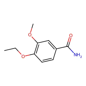 4-Ethoxy-3-methoxybenzamide structure