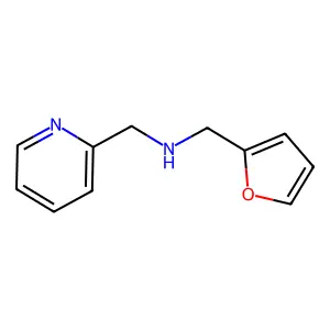 Furan-2-ylmethyl-pyridin-2-ylmethyl-amine structure