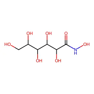N,2,3,4,5,6-hexahydroxyhexanamide structure