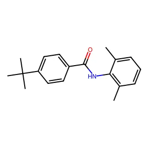 4-tert-butyl-N-(2,6-dimethylphenyl)benzamide structure