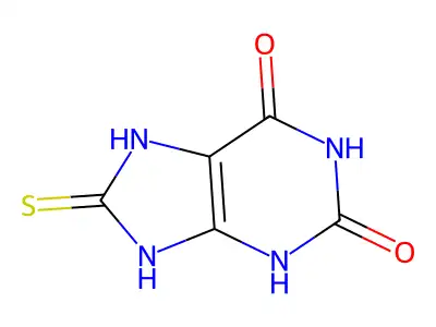 8-Thioxo-3,7,8,9-Tetrahydro-1h-Purine-2,6-Dione structure