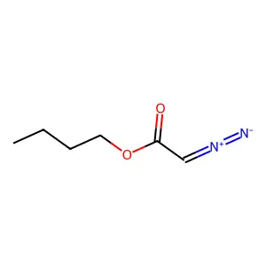 Butyl diazoacetate structure