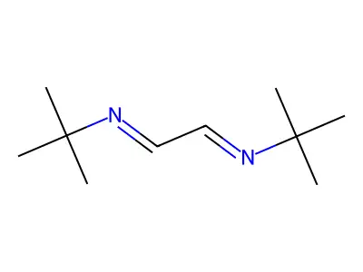 N,N'-Ethane-1,2-diylidenebis(2-methylpropan-2-amine) structure